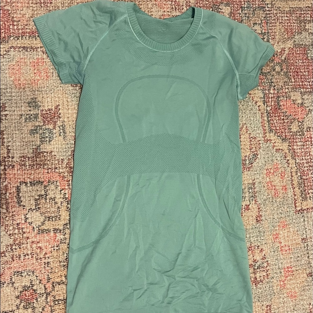 Lululemon Swiftly Tech Short Sleeve Shirt | Size 6 | Tidewater Teal